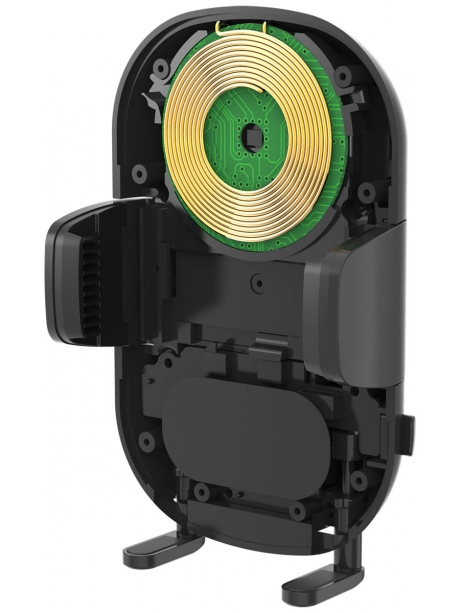 держатель с беспроводной зарядкой на торпедо Arroys Dash-W1 Auto black