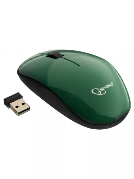 беспроводная мышь Gembird MUSW-111 green