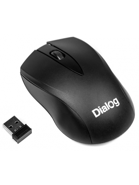 беспроводная мышь для ноутбука Dialog MROС-15U black