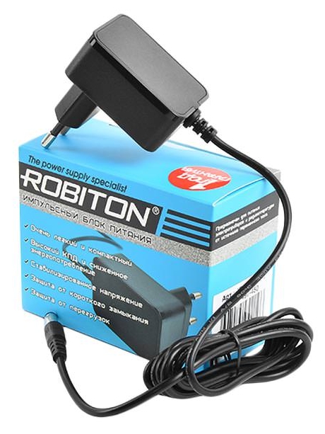 блок питания Robiton IR12-500S 5,5х2,1/12 (-) черный