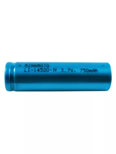 литиевый аккумулятор 3.7v Minamoto Li-14500-N 750mAh без защиты 
