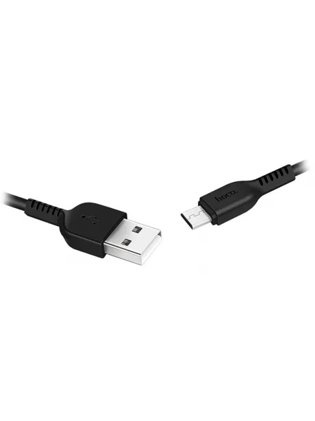 кабель передачи данных Hoco X13 micro 1m black
