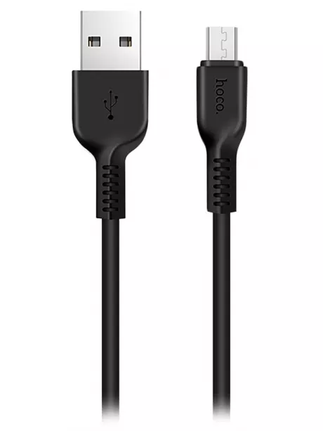 кабель передачи данных Hoco X13 micro 1m black