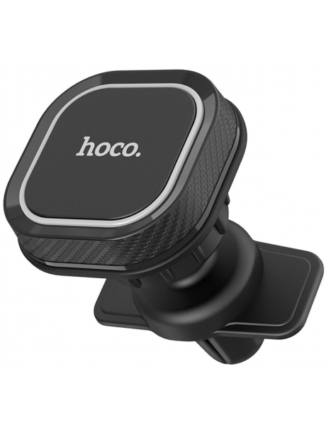 магнитный держатель на воздуховод Hoco CA52 Intelligent air outlet in-car holder black/grey