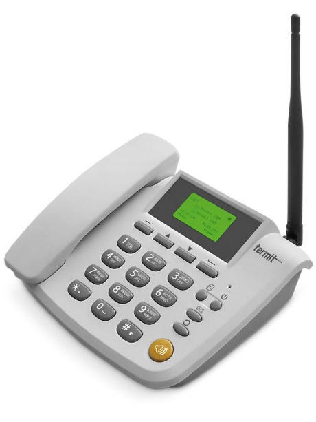 Стационарный "мобильный" телефон Termit FixPhone v2 rev.4 серый