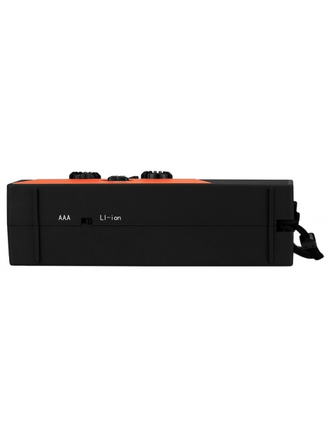 переносной радиоприемник на солнечной батарее Retekess HR12W black orange