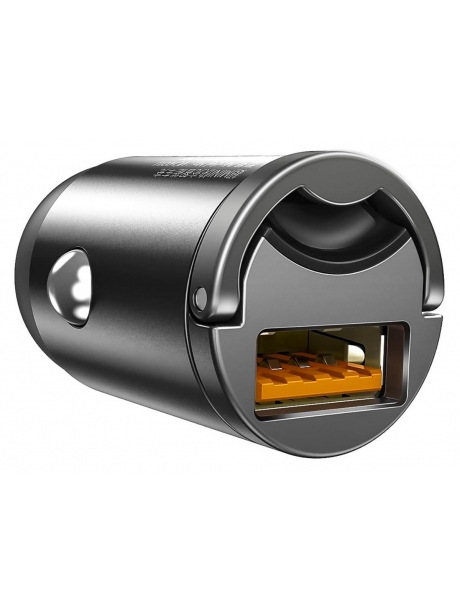 автомобильное зарядное устройство Baseus Tiny Star Mini Quick Charge Car Charger USB Port 30W gray