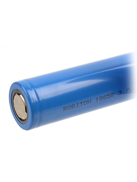 литиевый аккумулятор 3.7V Robiton 18650 Li-Ion 2200 mAh  без защиты 