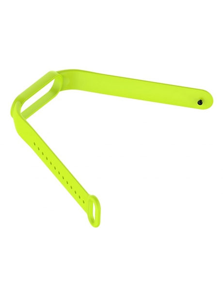 силиконовый ремешок Xiaomi для Mi Band 5 лайм