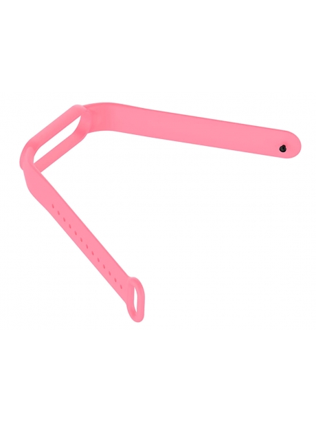 силиконовый ремешок Xiaomi для Mi Band 5 розовый