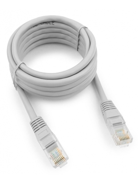 патч корд Cablexpert UTP кат.5e, 2м, литой серый