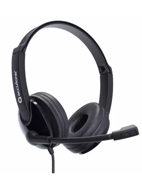 USB гарнитура для компьютера Accutone UB101 USB black