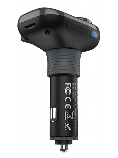 автомобильное зарядное устройство Hoco E45 Happy route black