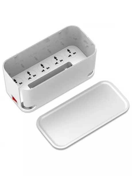 сетевой фильтр удлинитель LDNIO SC5309 3USB*5 розеток 2м white