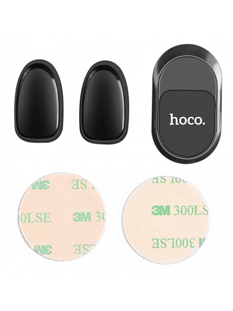 магнитный держатель на 3М скотче для дома и машины Hoco PH19 Mysterious multi-function magnetic holder black