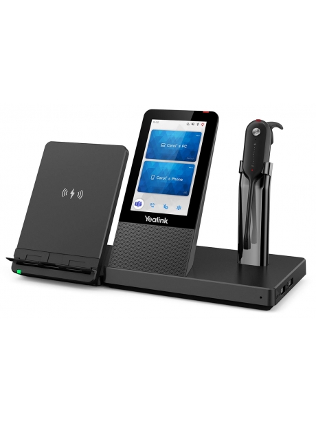профессиональная беспроводная DECT гарнитура Yealink WH67 UC 