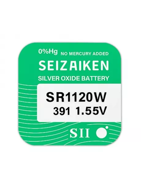 батарейка SEIZAIKEN SR-1120 W/391 