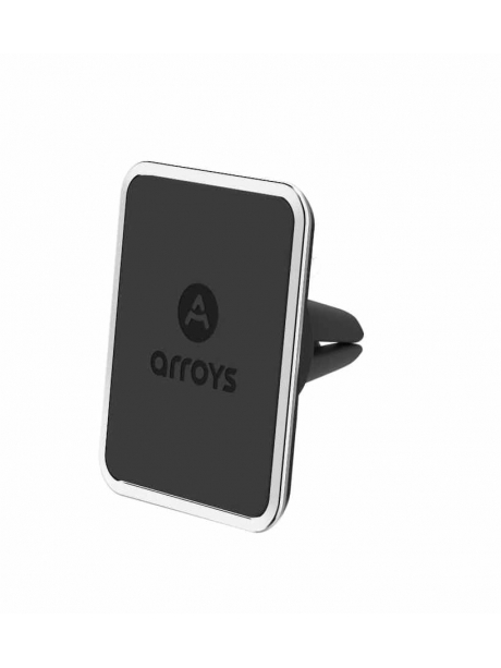 магнитный автомобильный держатель  Arroys Vent-SM1 black