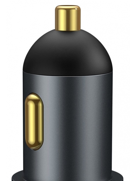 автомобильное зарядное устройство Baseus Share Together Car Charger with Cigarette Lighte Port  U+C 120W gray