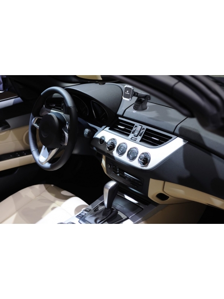 автомобильный держатель  с присоской и магнитом Comodata Dash M1 silver