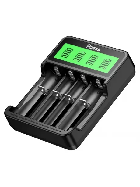 зарядное устройство для аккумуляторов POWXS PW-6754 черный