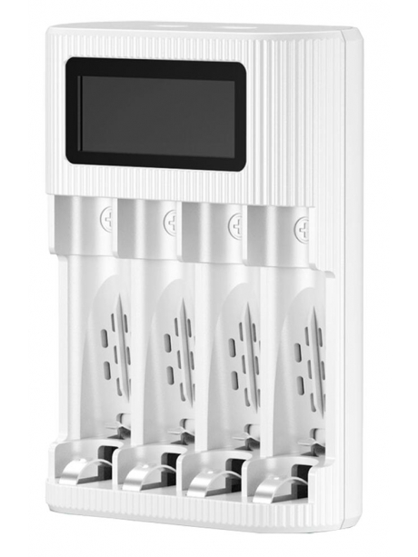 зарядное устройство для аккумуляторов EBL TB-6409 белый