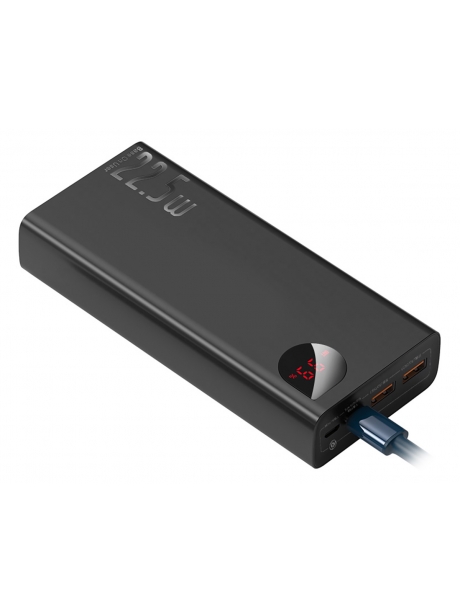 внешний аккумулятор Baseus Adaman Metal Digital Display QC Power Bank 22.5W 30000mAh tarnish