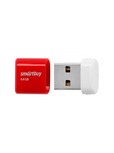 флешка USB SmartBuy LARA 64GB red