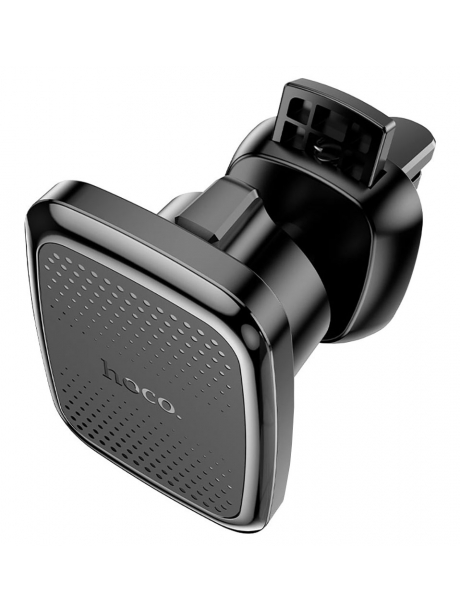 магнитный держатель на воздуховод Hoco CA106 Air outlet magnetic car holder black metal gray