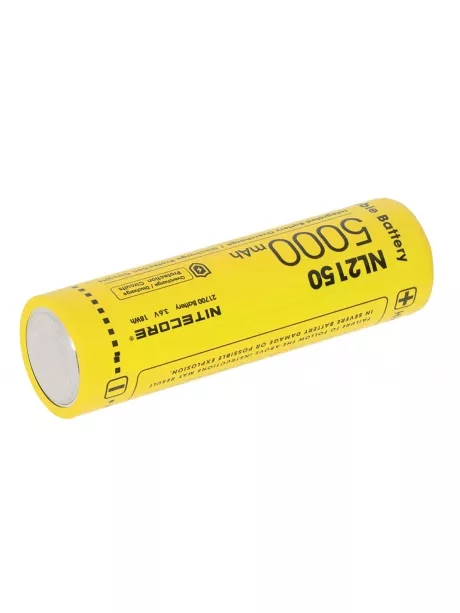 литиевый аккумулятор NiteCore NL2150 21700 3.6v 5000mAh 