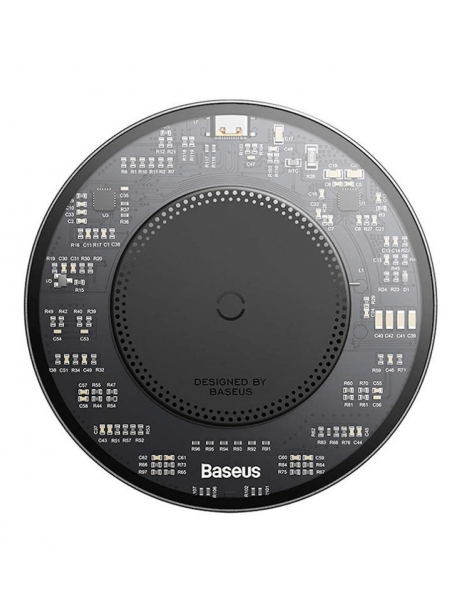 беспроводная зарядка для телефона Baseus Simple 2 Wireless Charger 15W Cluster black