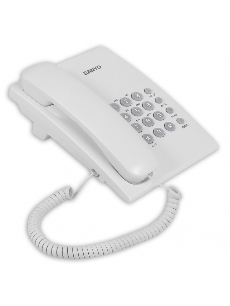 телефонный аппарат стационарный Sanyo RA-S204 white