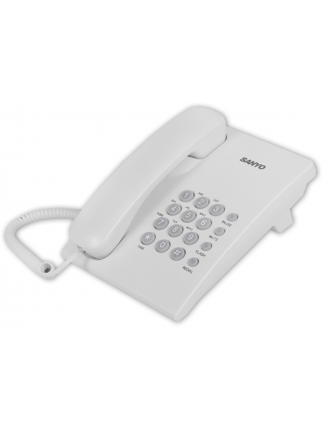 телефонный аппарат стационарный Sanyo RA-S204 white