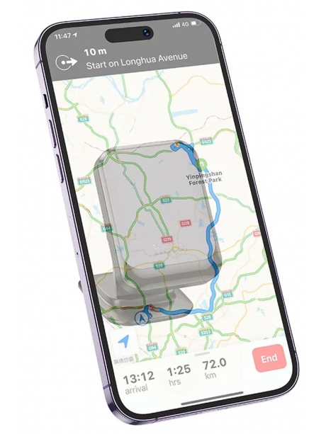 держатель для телефона на торпеду Hoco H25 Climber magnetic car holder (center console) black &amp; grey