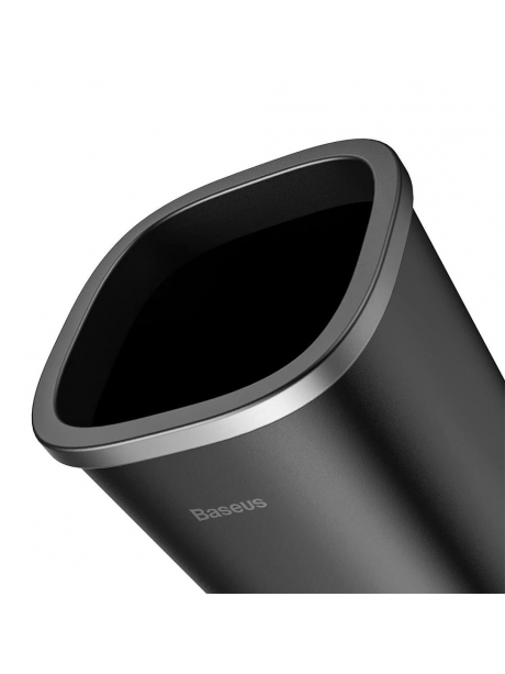 контейнер для мусора в машину Baseus Dust-free Vehicle-mounted Trash Can(Trash Bag 3 roll/90) black