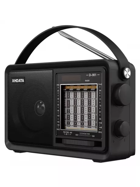 портативный радиоприемник XHDATA D-901 black