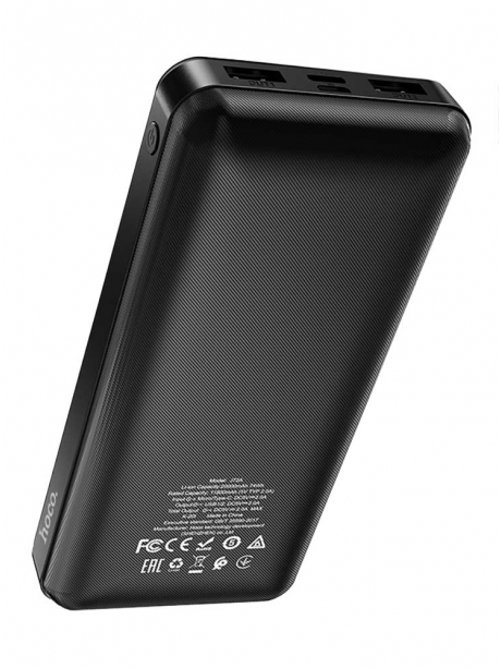внешний аккумулятор Hoco J72A Easy travel compatible power bank(20000mAh) black