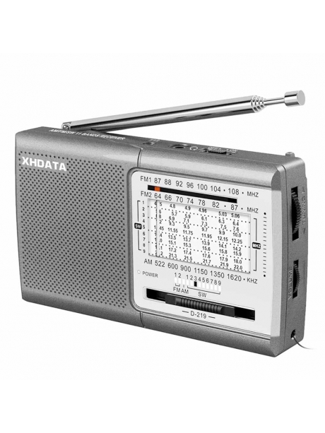 радиоприемник XHDATA D-219 silver