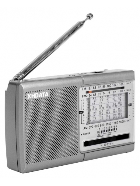 радиоприемник XHDATA D-219 silver
