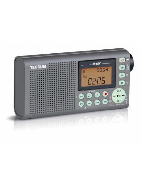 цифровой портативный FM радиоприемник Tecsun M-601 (export version) grey