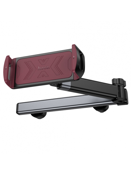 держатель на подголовник Hoco H69 Gamble telescopic tablet car holder (rear pillow) black &amp; red