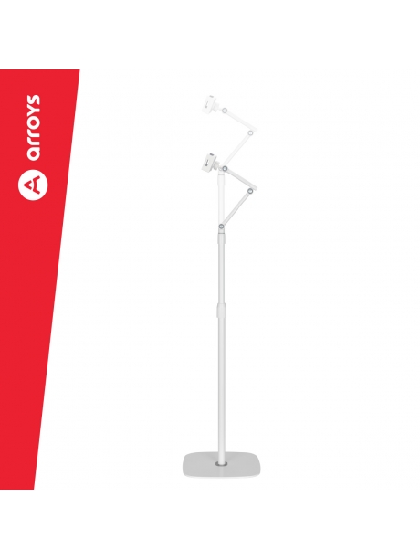 подставка напольная для планшета Arroys F-LU14 white