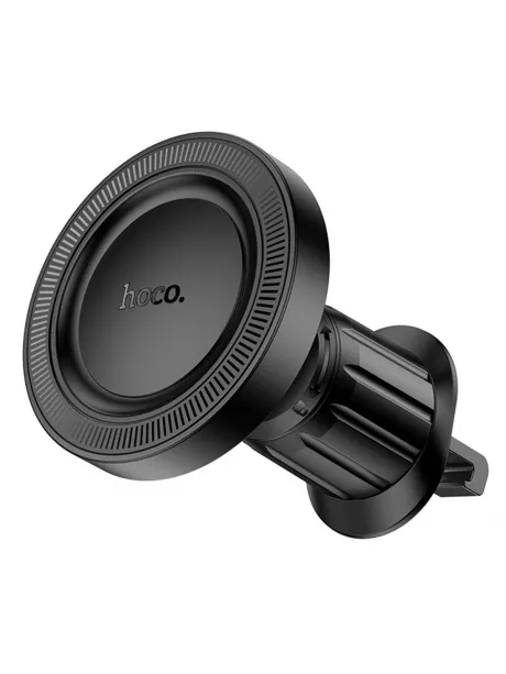 магнитный держатель для MagSafe Hoco H56 Show ring magnetic car holder (air outlet) black