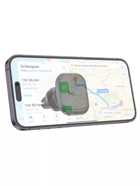 магнитный держатель на решетку вентиляции Hoco H29 Brilliant magnetic car holder (air outlet) black