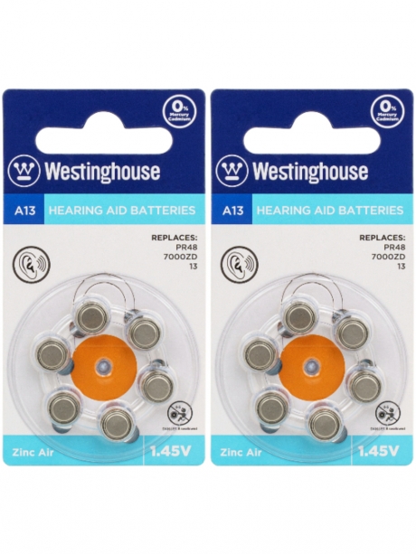 батарейка Westinghouse ZA13/PR48 12шт. 