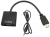 адаптер Cablexpert HDMI>VGA 19M/15F 