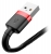 кабель передачи данных Baseus Cafule Cable USB For lightning 2.4A 1m red + black