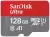 карта памяти SanDisk 128GB microSDXC Class 10 Ultra UHS-I A 1 (140 Mb/s) без адаптера 