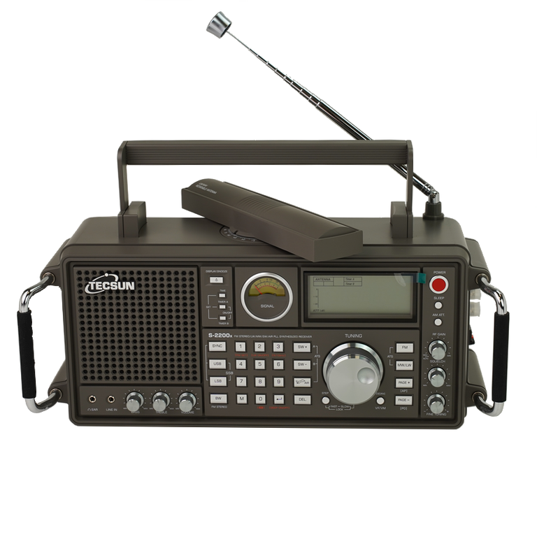 Tecsun S-2200x и его телескопическая антенна