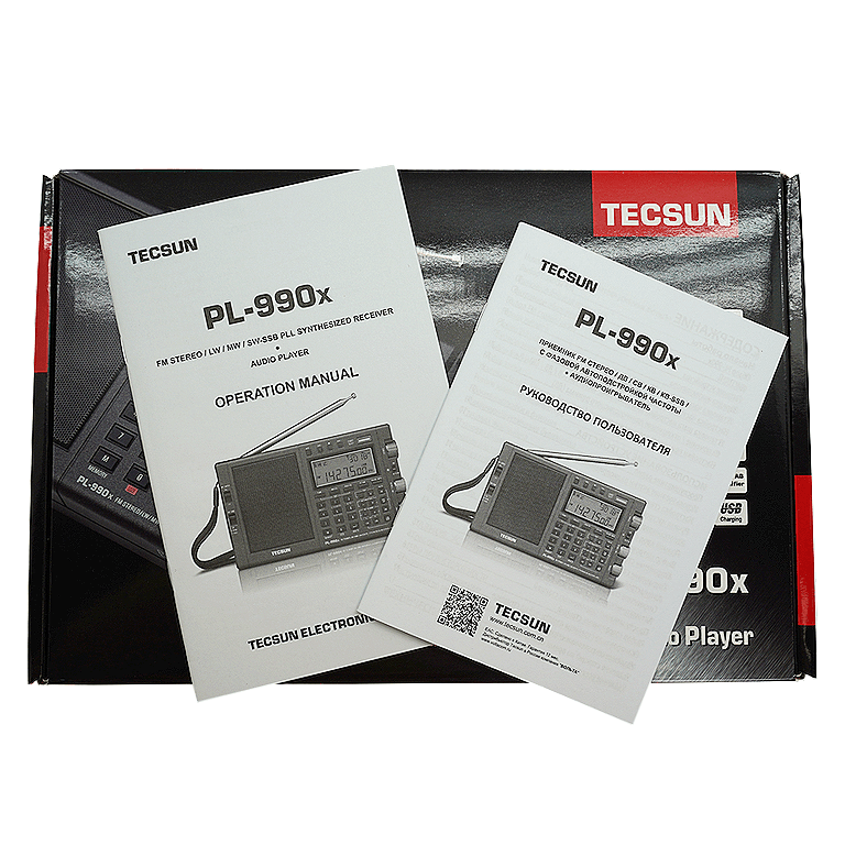 Инструкция любительского радиоприемника Tecsun PL-990X